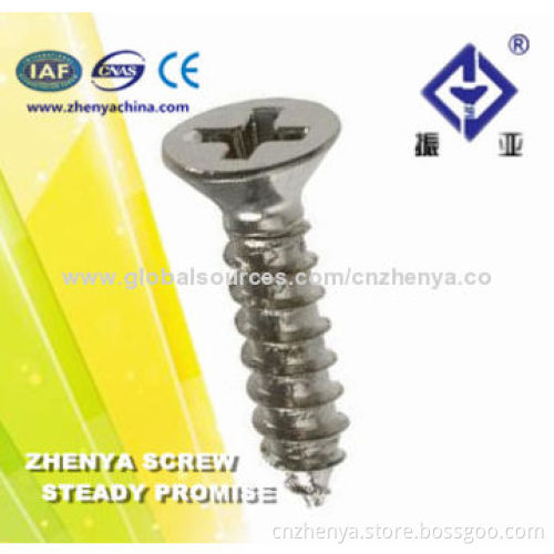 CSK and Pan Head Self Drilling Screws with Polish Finish, SGS Mark